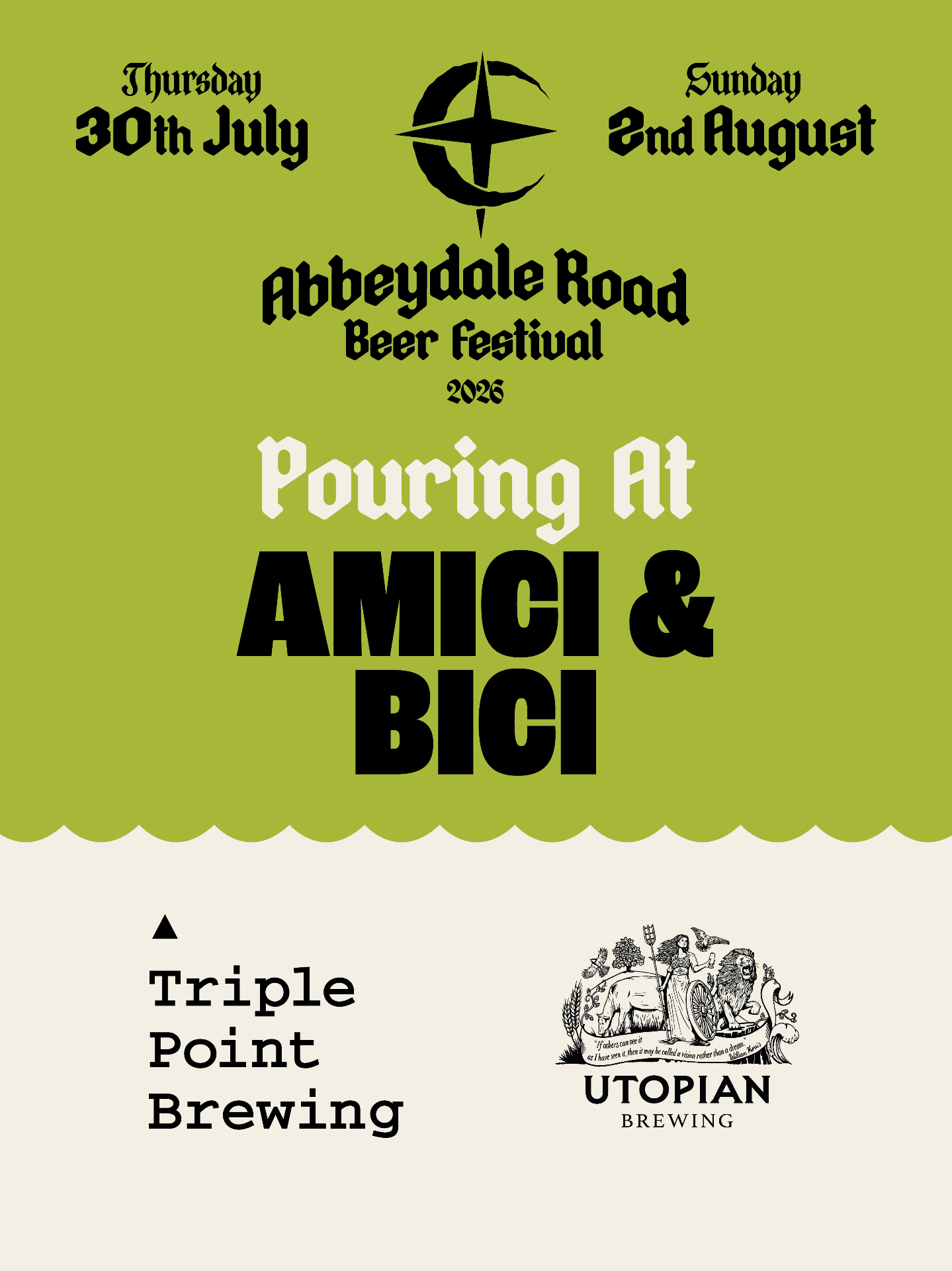 Pouring at Amici & Bici — Mila K poster