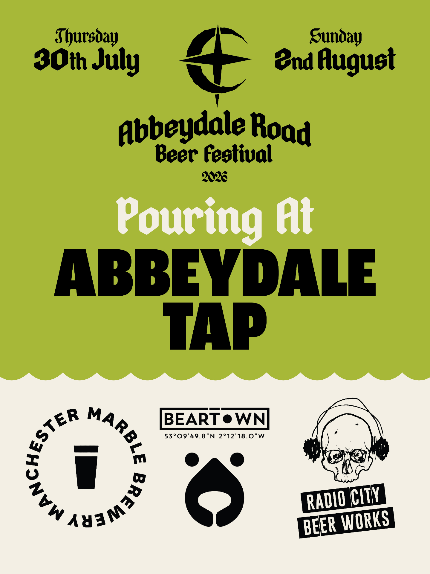 Pouring at Abbeydale Tap — Mila K poster